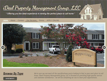 Tablet Screenshot of idealpropertymgmtgroup.com